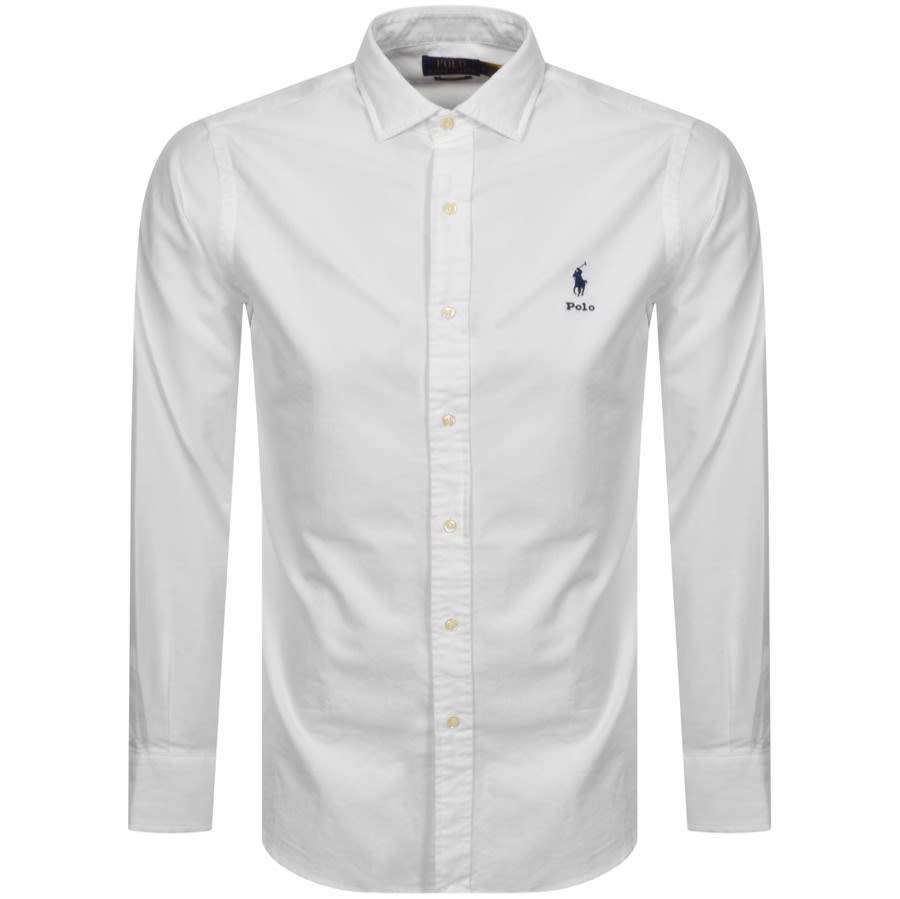 Alternative Image for ProductRalph Lauren Oxford Long Sleeve Shirt White1
